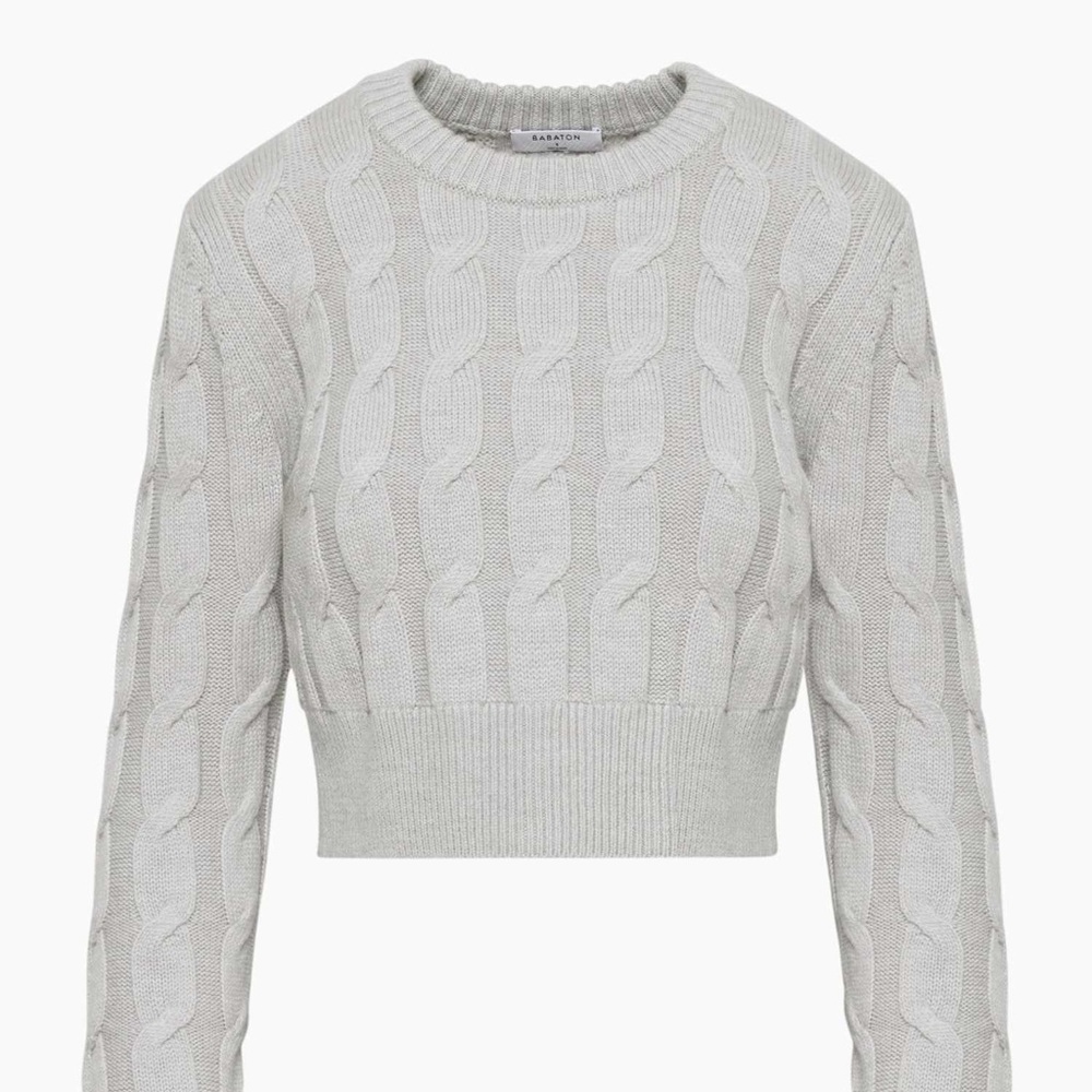 Grey Forever Sweater from Babaton